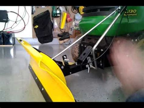 320 john deere snow blade installation Reader