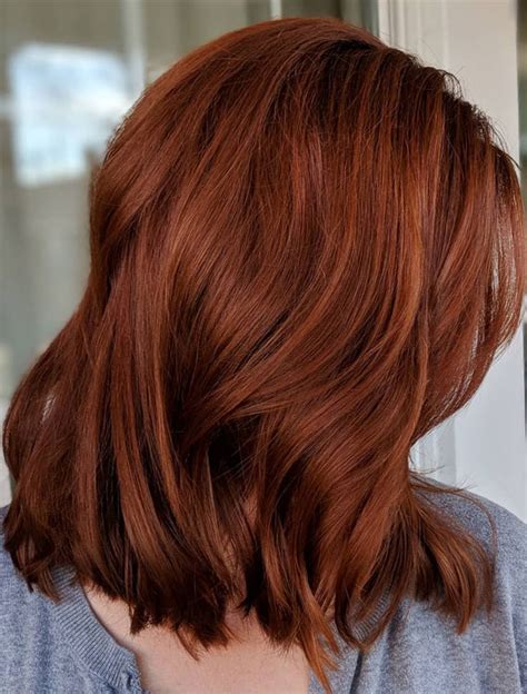 33 Captivating Copper Auburn Color Inspirations for Autumn's Embrace