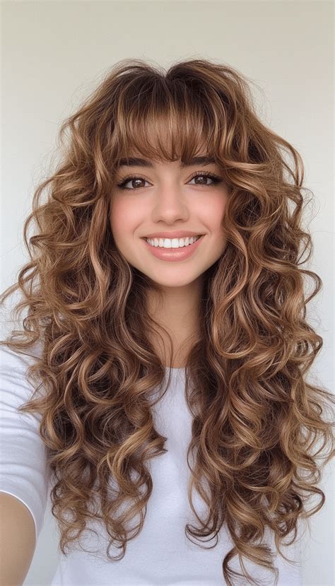 33 Enchanting Light Brown Curly Hairstyles for a Glamorous Transformation