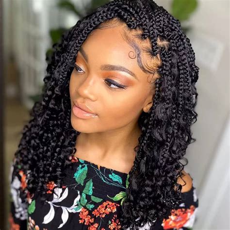 33 Extraordinary Bohemian Box Braids to Unleash Your Inner Gypsy