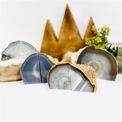 33 Geode Bookends for a Stunning and Unique Home Decor