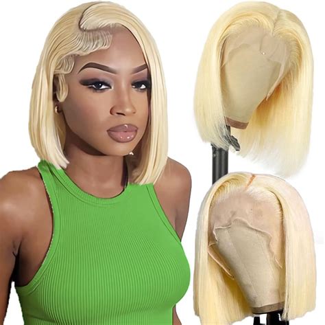 33 Marvelous Bob Blonde Lace Front Wigs for a Stunning Look