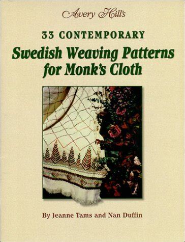 33 contemporary swedish weaving patterns for monks cloth Kindle Editon
