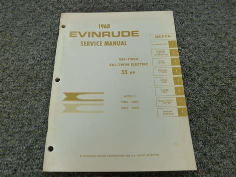 33 hp evinrude manual PDF