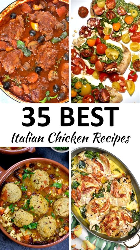 35 Italian Chicken Recipes Epub