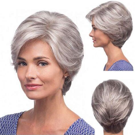 35 Stunning Grey Wigs for Older Ladies to Look Chic & Sophisticated