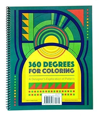 360 degrees coloring designers exploration Kindle Editon