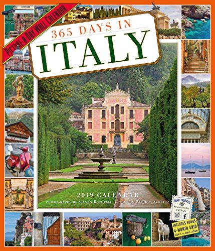 365 Days in Italy Picture-A-Day Wall Calendar 2019 Kindle Editon