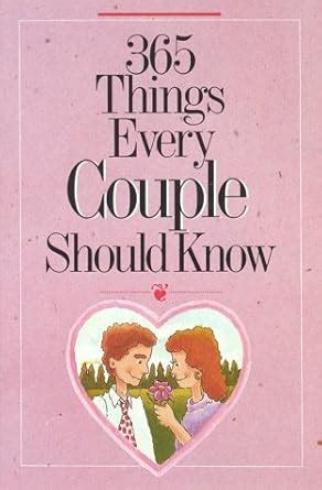 365 Things Every Couple Should Know Epub