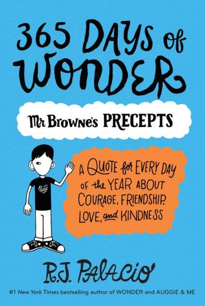 365 days of wonder mr brownes book of precepts Epub