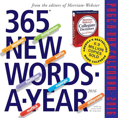 365 new words a year page a day calendar 2016 Doc