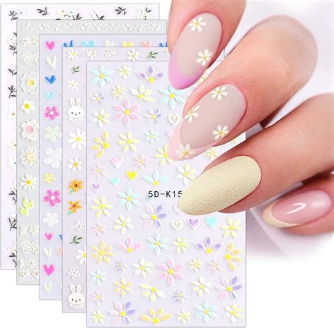 3D Nail Stickers: