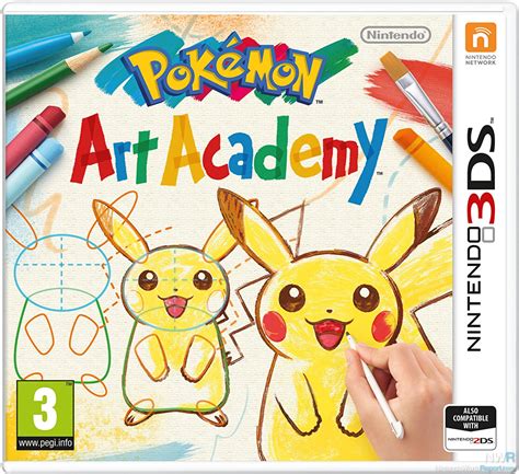 3DS Pokémon Art Academy: Unleash Your Inner Artist with Pokémon Flair