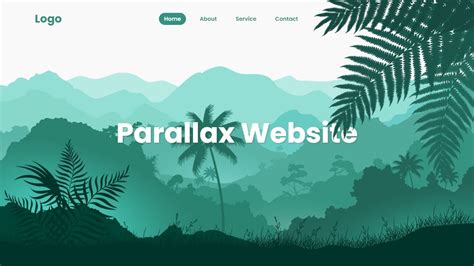 3d Parallax Website Template Free Download