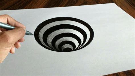 3d hole drawings on paper pdf Epub