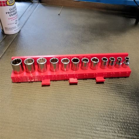 3d Printable Socket Organizer