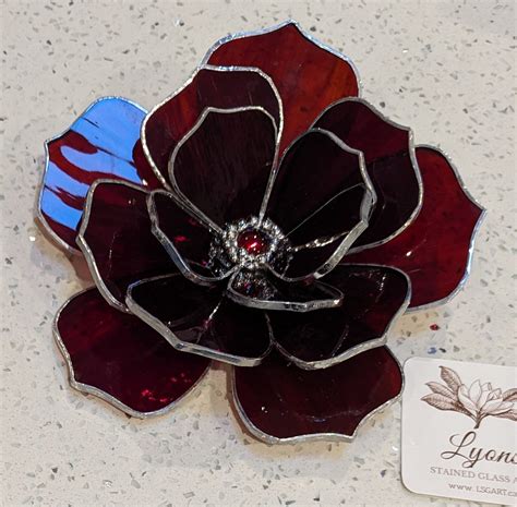 3d stained glass flower Reader