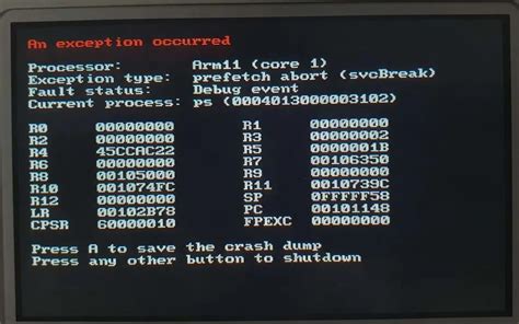 3ds arm11 crash core 1