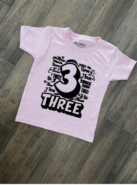 3rd Birthday T-Shirts: The Perfect Way to Celebrate Your Little One