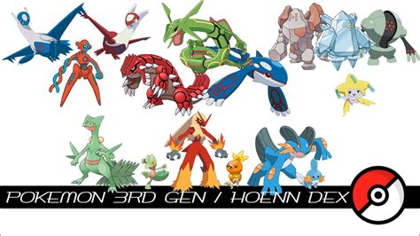 3rd Gen Pokedex: A Comprehensive Guide to the Hoenn Region Pokemon