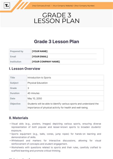 3rd grade emotional lesson plans Reader