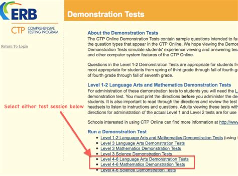 3rd grade erb practice test Kindle Editon