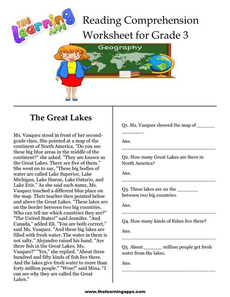 3rd grade reading comprehension online Kindle Editon