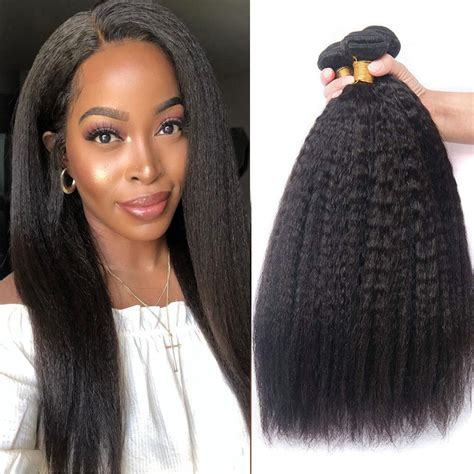 3x300" Kinky Straight Bundles: The Hair that Makes a Statement