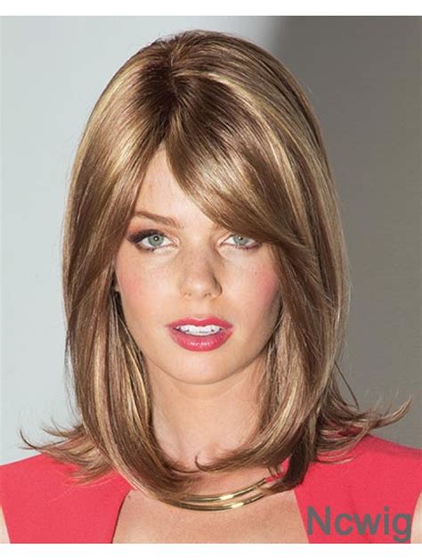 4" Cropped Straight Blonde Fashionable Lace Front Wigs