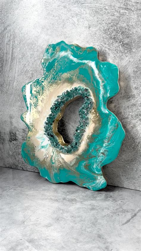 4,000+ Teal Geode Design Ideas for Home & Jewelry