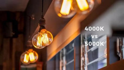 4,000K vs. 5,000K: The Battle for the Perfect LED Color Temperature