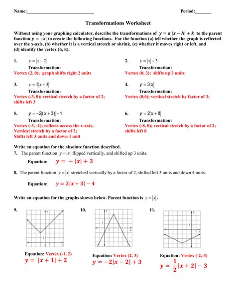 4 1 Practice Quadratic Functions And Transformations Answers Epub