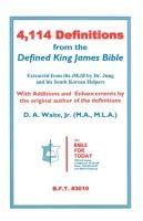 4 114 definitions from the defined king james bible Doc