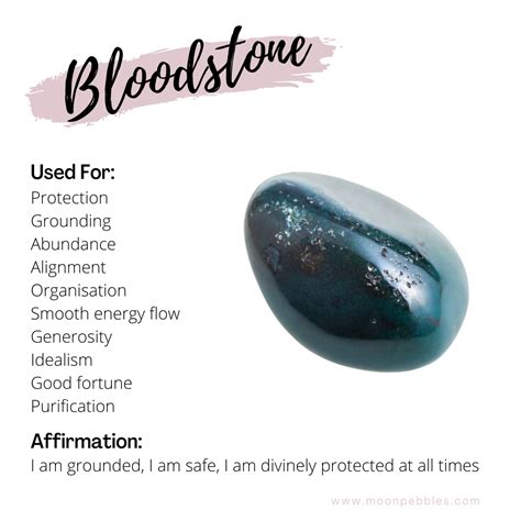 4 Amazing Bloodstone Crystal Properties & 25+ Ways to Use Them