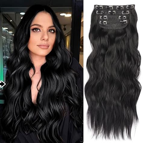 4 Black Clip-in Hair Extensions to Elevate Your Look