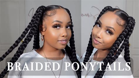 4 Braid Ponytail Hairstyles That Will Turn Heads