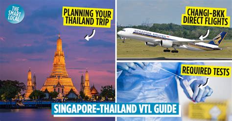 4 Direct Flights from Singapore to Thailand: A Comprehensive Guide