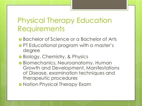 4 Essential Educational Requirements for Physical Therapists