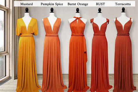 4 Essential Styling Tips for Rocking a Burnt Orange Formal Dress