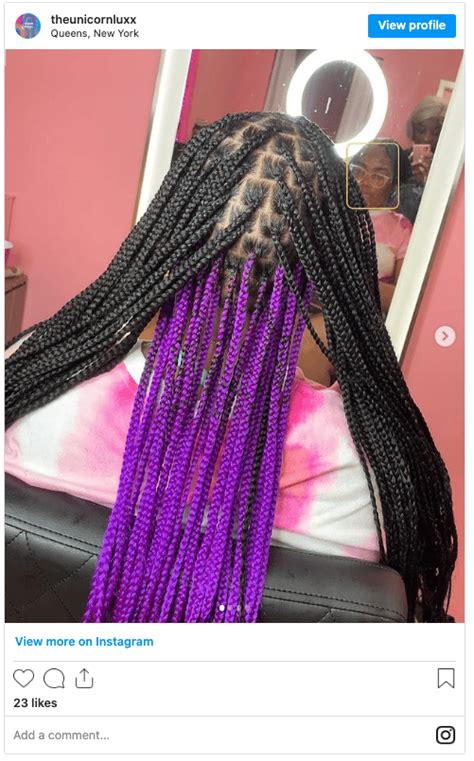 4 Hair Color Braids for a Fun and Edgy Look