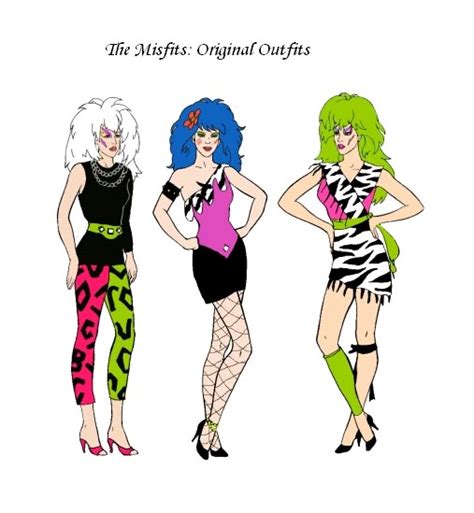 4 JEM Cartoon Misfits: The Ultimate Showdown