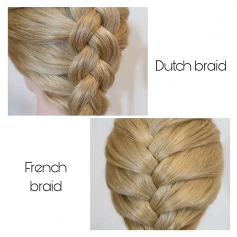 4 Key Differences Between French vs. Dutch Braids