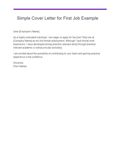 4 Key Elements of a Stellar First Job Cover Letter