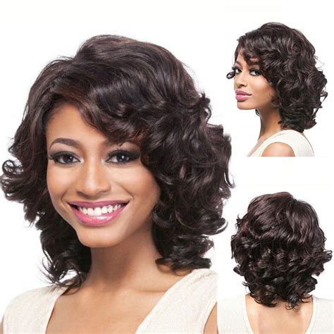 4 Popular Medium-Length Brown Curly Synthetic Wigs in 2023