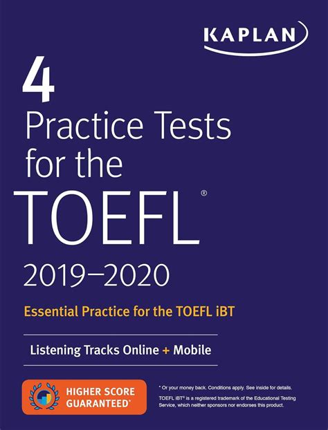 4 Practice Tests for the TOEFL 2019-2020 Online Audio Kaplan Test Prep Epub