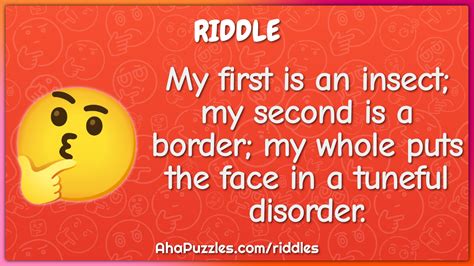 4 Riddles with the Answer: Face