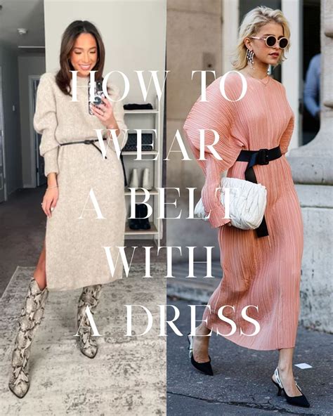 4 Tips for Wearing a Belted Dress