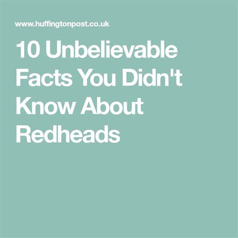 4 Unbelievable Facts You Didn't Know about Redhead Hair Wigs for Men