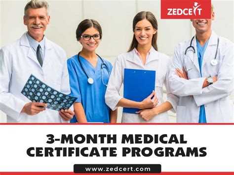 4 Week Medical Certificate Programs: Launch Your Medical Career in a Flash