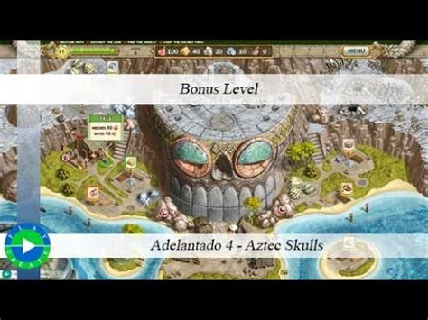 4 Aztec Skulls Walkthrough Bonus Level